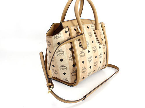 エムシーエム スーパーコピー【MCM】バッグ トートバッグ『2014年春夏』MWT4SVI99 IG001 ROAD TO PARADISE ベージュ PVC