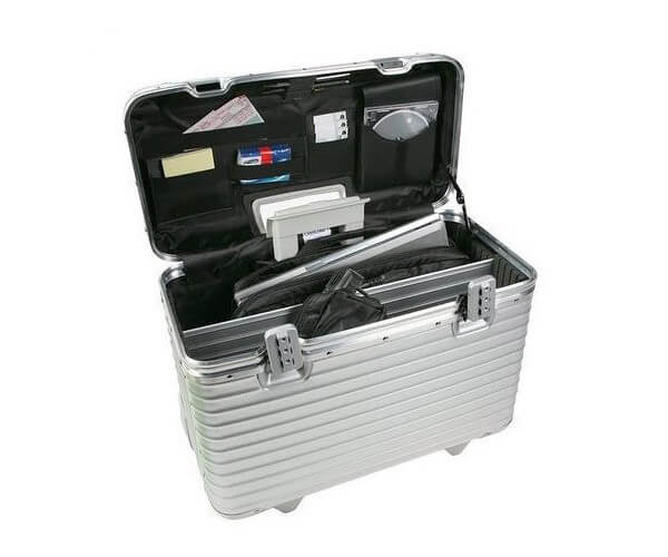 リモワ パイロット/ トパーズ パイロット トローリー 928.51 (37L) シルバー 2輪 RIMOWA PILOT スーツケース リモア TSA付