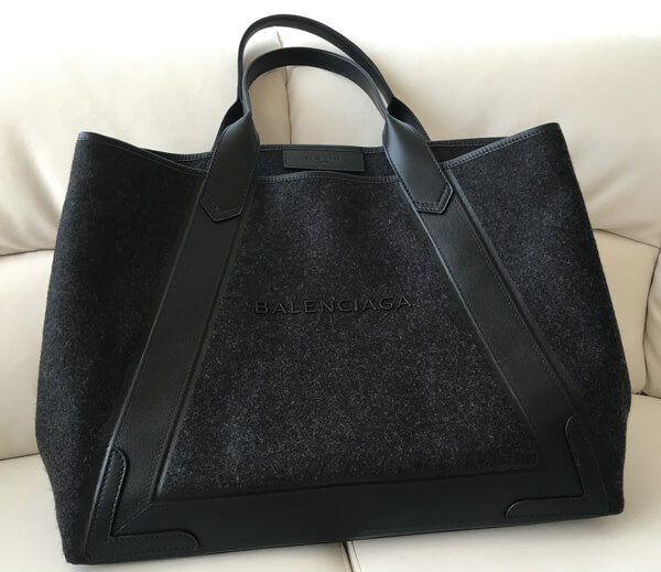 ☆希少!! バレンシアガ コピー トートバッグ フエルト素材 Mサイズ BALENCIAGA35