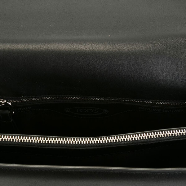 TODS 16SS★トッズ バッグスーパーコピー Tメタルバーデザインショルダー ブラック XBWAMUJ0100XAL B004