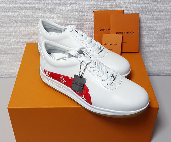 限定希少シュプリーム × ルイヴィトンスーパーコピー コラボ スニーカー 1A3E99