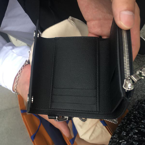 大人気★ ルイヴィトンスーパーコピー シュプリームM67711 CH.CP WALLET チェーンウォレット 三つ折り財布