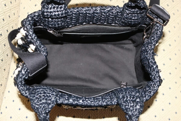 PRADAプラダスーパーコピーラフィア♪編みトートバッグS2WAY♪バイカラー BN2889/1BG889