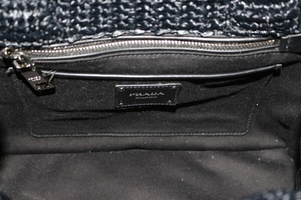 PRADAプラダスーパーコピーラフィア♪編みトートバッグS2WAY♪バイカラー BN2889/1BG889