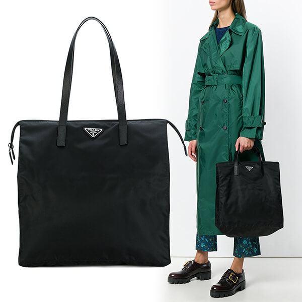 VIPセール!関税込【PRADA】プラダバッグスーパーコピー Vela ナイロントートバッグ ラージ