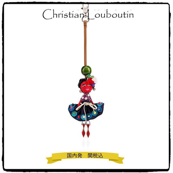 17-18AW 国内発 関税込 Christian Louboutin 人形 チャーム 3175123M023
