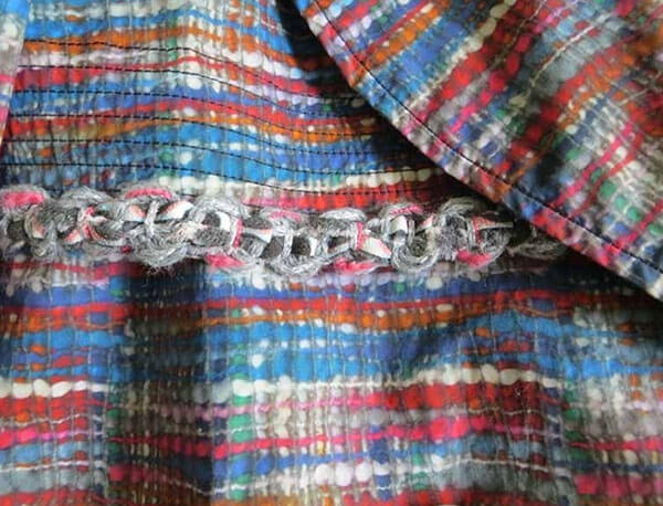 シャネル★シャネルコピー★素敵!Tweed Print 4Pocket Trench Coat