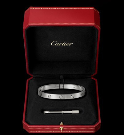 注目度抜群!カルティエ LOVE ブレスレット ホワイトゴールド スーパーコピー 関税込み B6035417