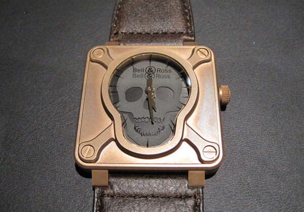 ベル&ロスBELL&ROSS BR01 スカル ブロンズ リミテッド BR0192-SKULL-BR