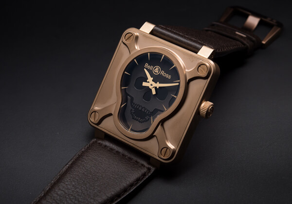 ベル&ロスBELL&ROSS BR01 スカル ブロンズ リミテッド BR0192-SKULL-BR