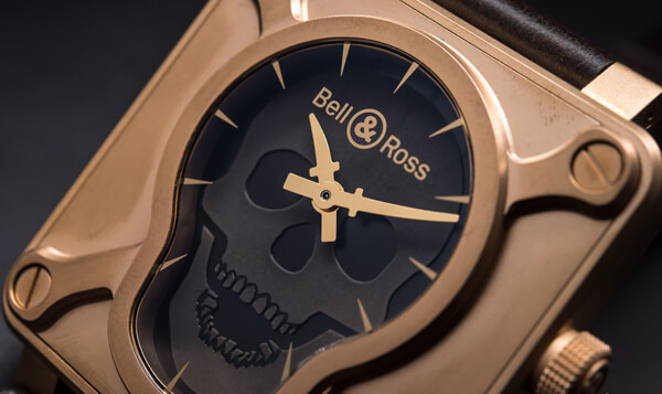 ベル&ロスBELL&ROSS BR01 スカル ブロンズ リミテッド BR0192-SKULL-BR