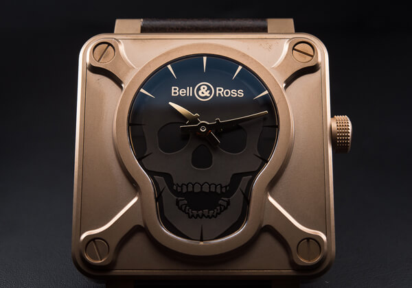 ベル&ロスBELL&ROSS BR01 スカル ブロンズ リミテッド BR0192-SKULL-BR