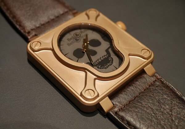 ベル&ロスBELL&ROSS BR01 スカル ブロンズ リミテッド BR0192-SKULL-BR