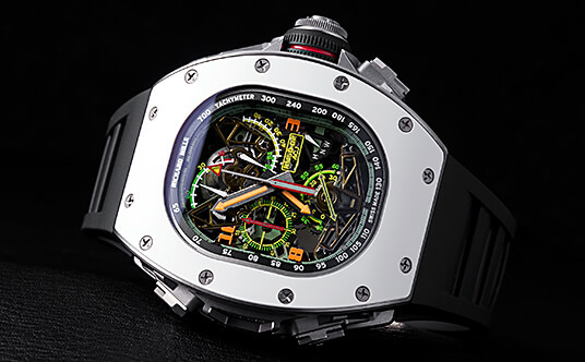 リシャールミル スーパーコピー 新作 RM 50-02 ACJ トゥールビヨン スプリットセコンド クロノグラフ
