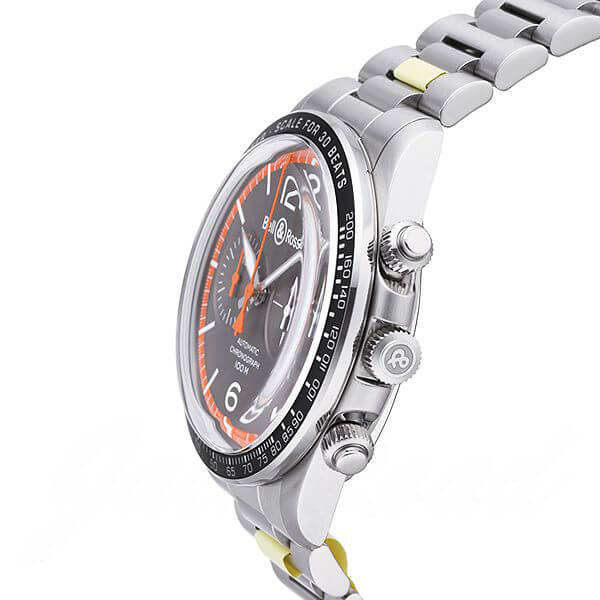 ベル&ロス BELL&ROSS ヴィンテージ BRV2-94 ガードコート BRV294-ORA-ST/SST