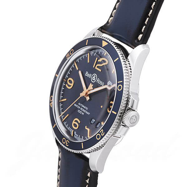 ベル&ロス BELL&ROSS BRV2-92 アエロナバル BRV292-BU-G-ST/SCA