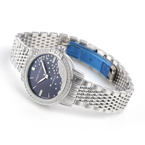ハリー・ウィンストン ミッドナイト ダイヤモンド ドロップ オートマティック 29mm MIDAHM29WW004