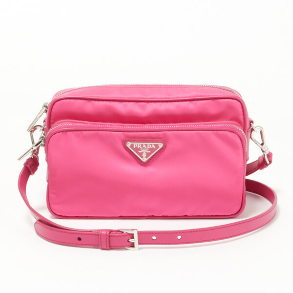 PRADAプラダスーパーコピー TESSUTO ナイロン FUXIA ショルダーバッグ BT1010