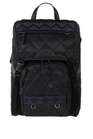 PRADA★マトラッセ ナイロン&サフィアーノ バックパック 2VZ135 OIP2BE6F0JQR