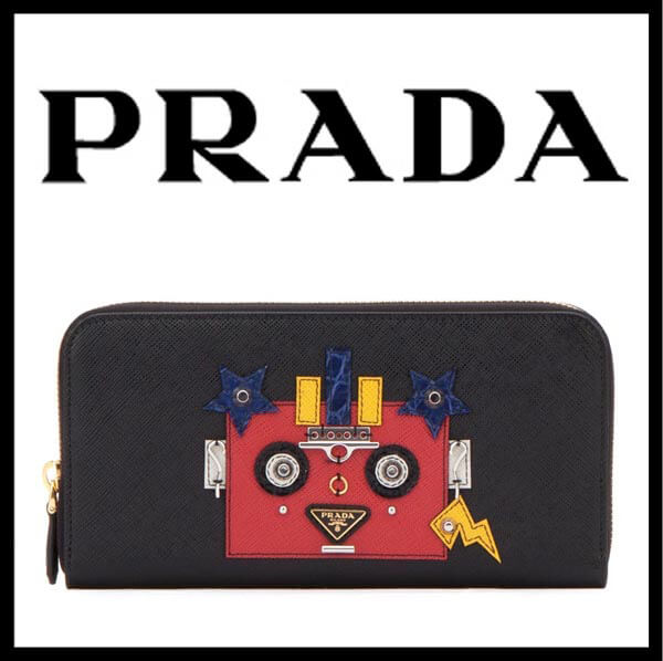 2020SS!関税送料無料★PRADA★saffiano カーフウォレット 1ML5062EEX_F0002