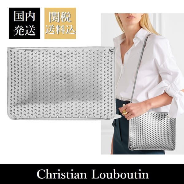新作 【国内発送】クリスチャンルブタンバッグスーパーコピー/Loubiclutch クラッチショルダー