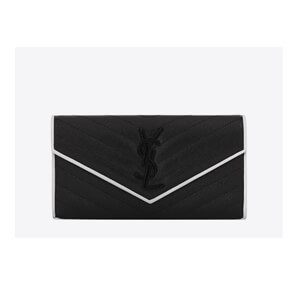 サンローランコピー 2017新作入荷┃LARGE モノグラム サンローラン FLAP WALLET 372264BOWC81006