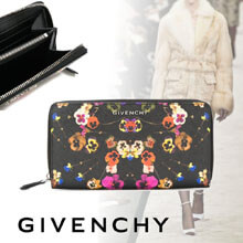 GIVENCHYジバンシィ 長財布★プレゼントに★パンジーフラワーウォレット 花柄