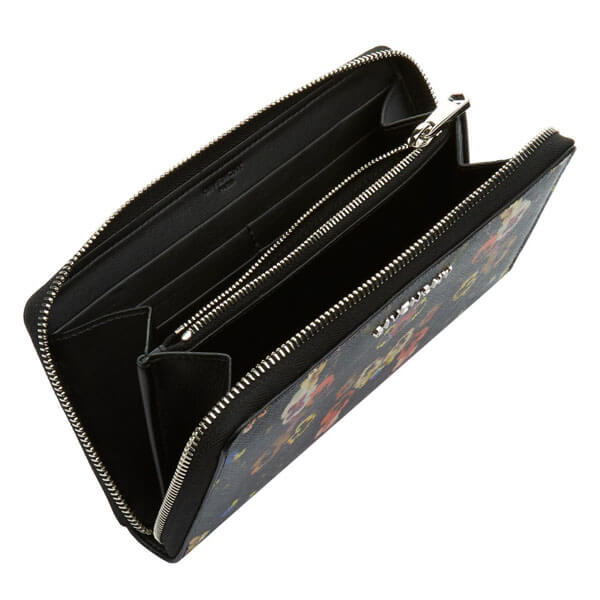 GIVENCHYジバンシィ 長財布★プレゼントに★パンジーフラワーウォレット 花柄