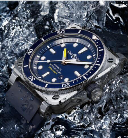 2018 ベル&ロス新作 BR 03-92 DIVER BLUE BR0392-D-BU-ST/SRB