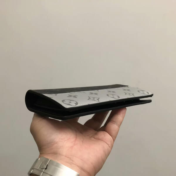 新作限定ルイヴィトン 長財布 偽物 ポルトフォイユ モノグラムエクリプス・キャンバス M63027