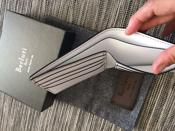 ベルルッティ 特注・限定品 折りたたみ財布 MAKORE