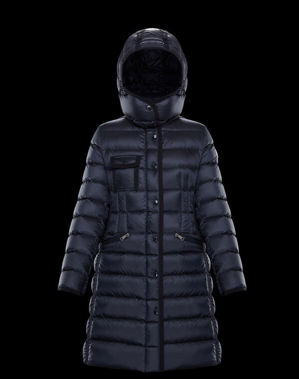今年も人気!18/19モンクレール HERMINEエルミンヌ Black & Navy レディース