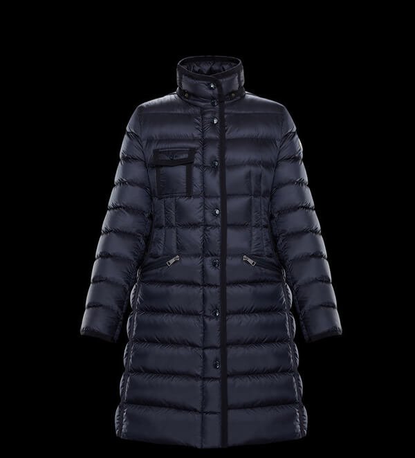 今年も人気!18/19モンクレール HERMINEエルミンヌ Black & Navy レディース