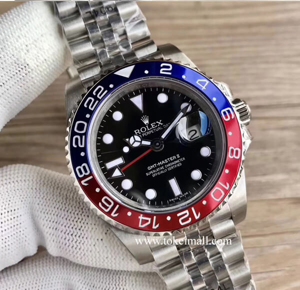 高品質◆ロレックス N級品 GMT マスターII メンズ腕時計 126710BLRO