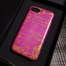 ベルルッティ ゴールドパティーヌ希少品!! ベルルッティ iPhone7ケース