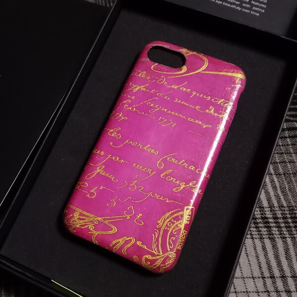 ベルルッティ ゴールドパティーヌ希少品!! ベルルッティ iPhone7ケース