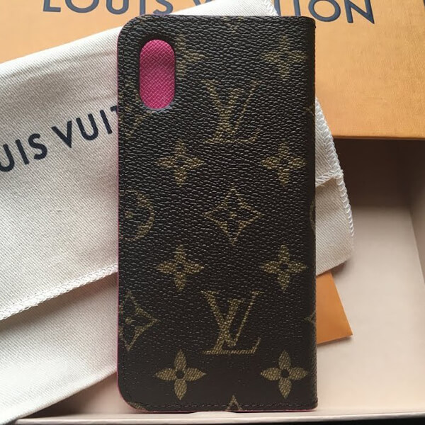 新作を先取り! スーパーコピー ギフト包装 IPHONE X ケース ROS フォリオ M63444