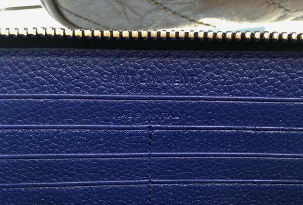 サンローラン N級品 財布☆Rive Gauche バイカラ― 長財布 414680B68FN 4266