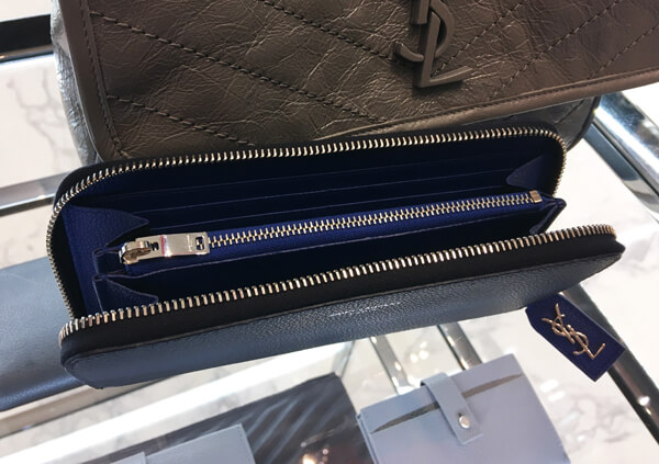 サンローラン N級品 財布☆Rive Gauche バイカラ― 長財布 414680B68FN 4266