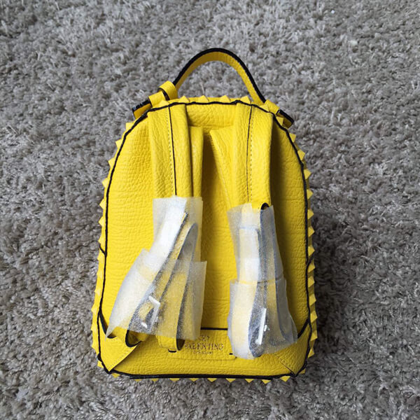 18新作 ヴァレンティノ ヴァレンティノスーパーコピーヴァレンティノ(バレンチノ)バックパック YELLOW