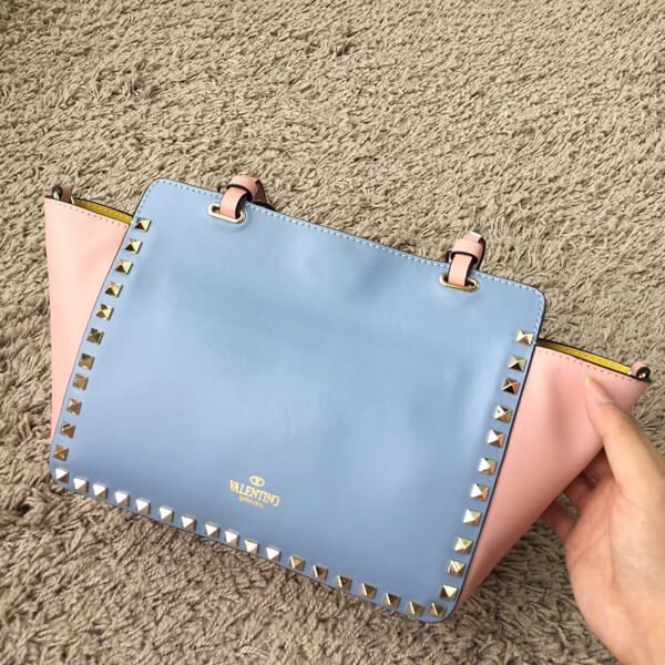 2018SS ☆ヴァレンティノ ヴァレンティノスーパーコピー ヴァレンティノ☆ ROCKSTUD2WAYトート M/WATERCOLOR