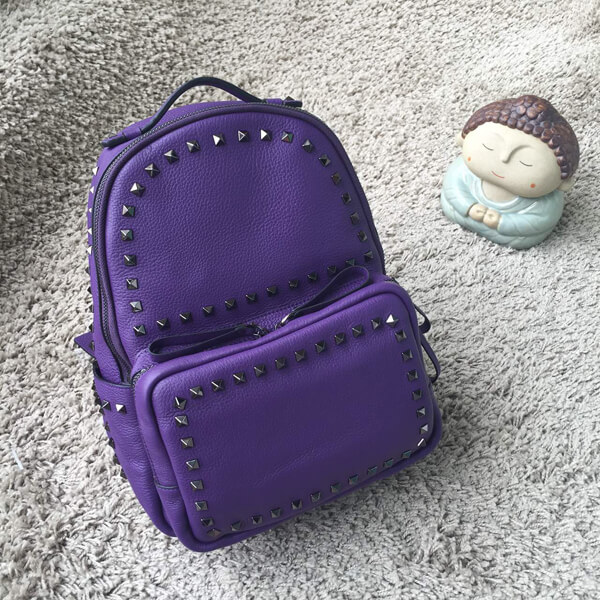 18SS ヴァレンティノ ヴァレンティノスーパーコピー バックパック 大 Purple!