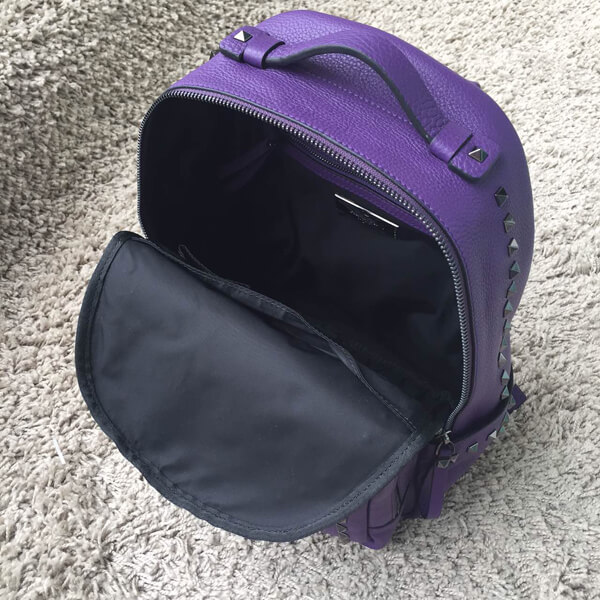 18SS ヴァレンティノ ヴァレンティノスーパーコピー バックパック 大 Purple!