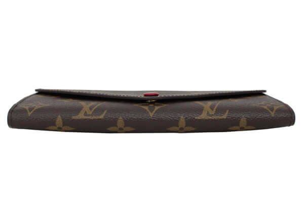 ルイヴィトン スーパーコピー 長財布 モノグラム M60708 フューシャ(赤) ポルトフォイユ・ジョセフィーヌ