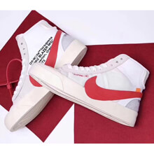 商品名 【シュプリーム S*PREME】シュプリーム x OFF-White x ナイキ Blazer Mid AA3832-006 スニーカー ash1770