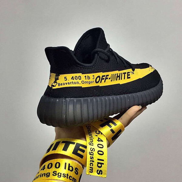 商品名 【オフホワイト OFF-WHITE】OFF-WHITE x アディダスYeezy Boost 350V2 スニーカー ash1776