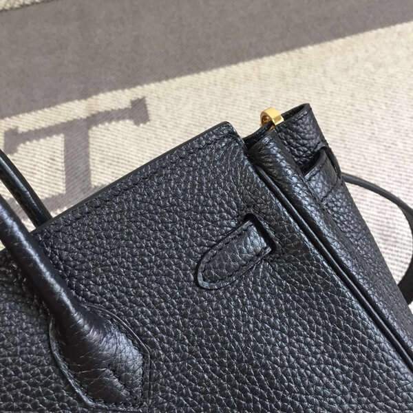 エルメスバーキン コピー 25 ハンドバッグ 塗鴉 Black ゴールド金具 トゴ Ｑ刻印 hermes81