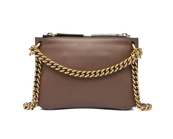 2018SS 都会感☆MARNI マルニ バッグコピー マット レザー チェーン バッグ☆MARNI