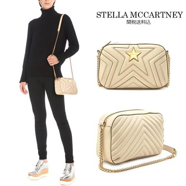 2018-19AW新作 ステラマッカートニースーパーコピー STELLA MCCARTNEY ★Small Stella Star ショルダー 500993 W8214 9020