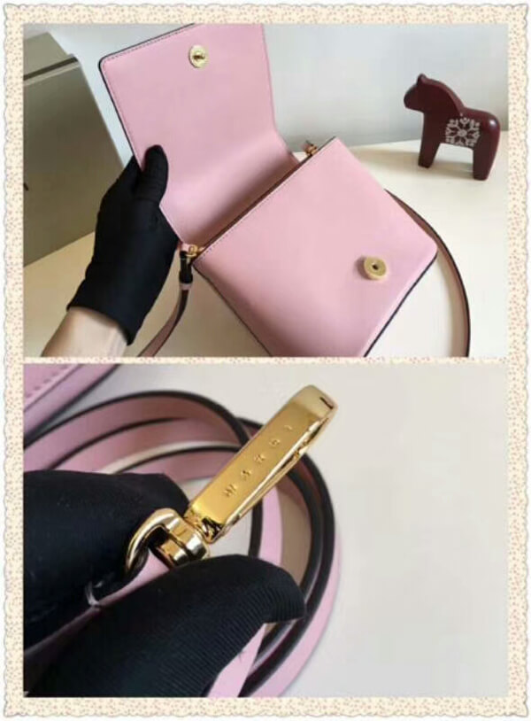 18-19AW マルニスーパーコピー MARNI M479 PANNIER BAG IN CALF LEATHER SBMPZ14T13LV589Z1Z32